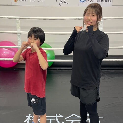 親子で楽しんでます